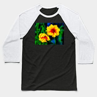 The Coreopsis Flower Baseball T-Shirt